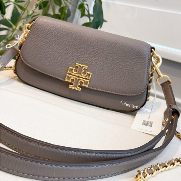 🔥NeW! Tory Burch Britten Convertible Crossbody - Picture 3 of 17